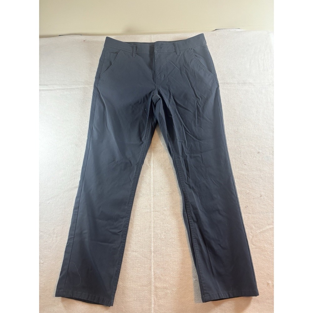Weatherproof Vintage‎ Men's Tech Pants 34x28 Exact Blue Stretch Casual Chino